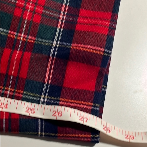 EUC Vineyard Vines Red Plaid Pants / matching belt Sz 8 - Picture 12 of 12